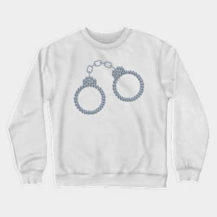 Diamond handcuffs (version 1) Crewneck Sweatshirt